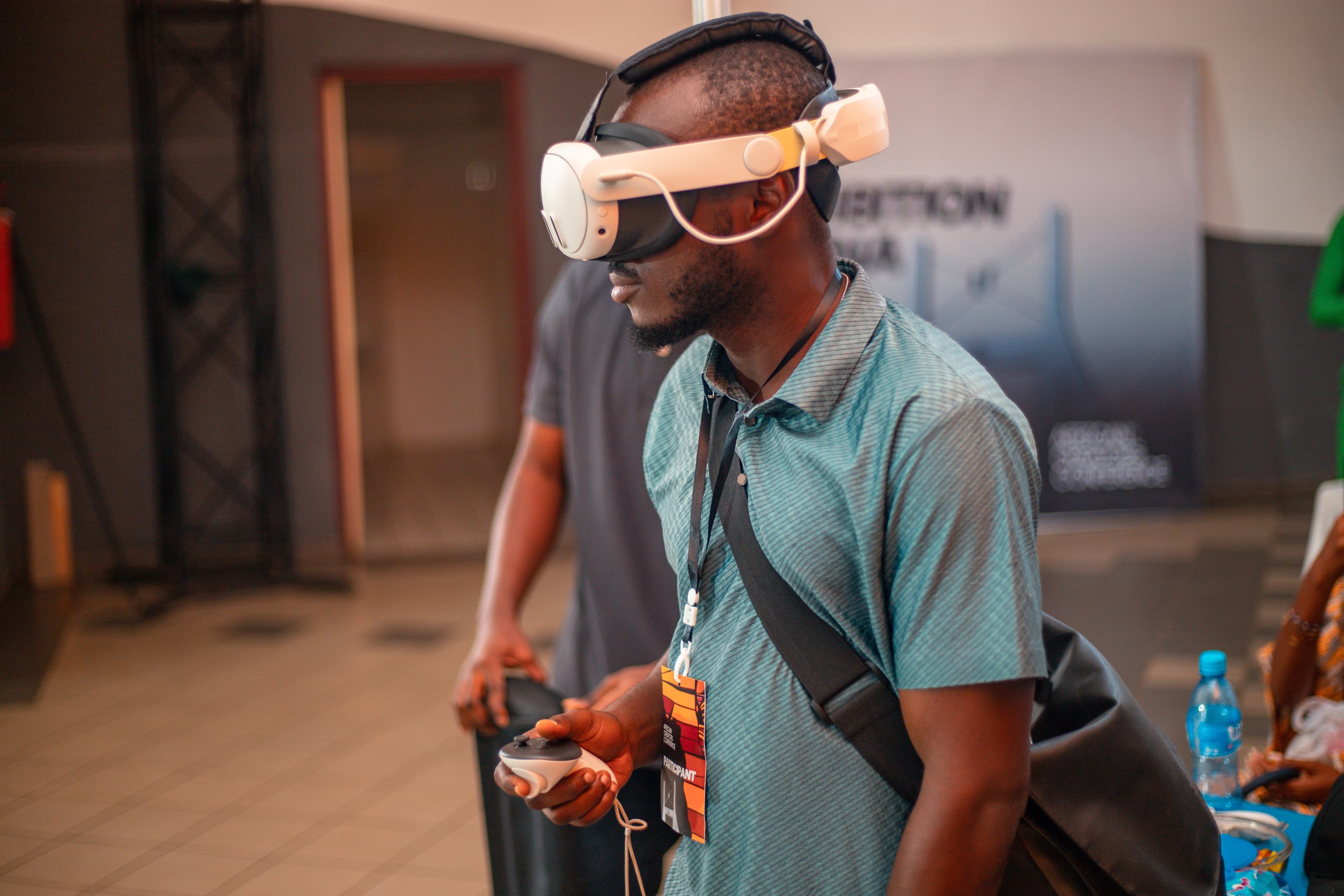 Mockup showing a user browsing Virety virtual tours on mobile and desktop